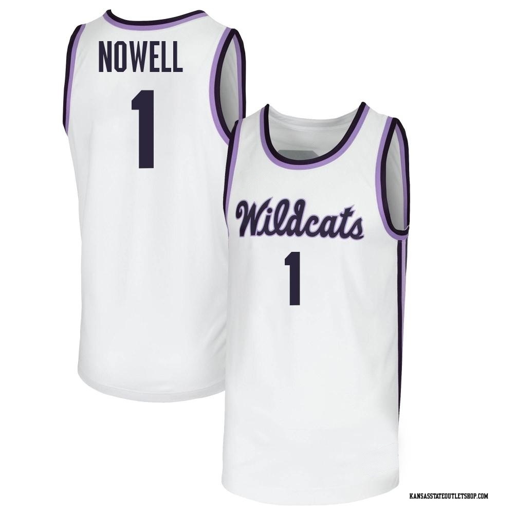 Markquis Nowell #1 Kansas State Wildcats Alternate Basketball Jersey 2022-23  Black - OKNCAASHOP
